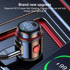 T23 Car FM Transmitter Bluetooth Player Fast Charging