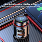 T23 Car FM Transmitter Bluetooth Player Fast Charging