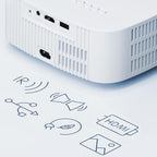 VIVIBRIGHT L03 Lite 1280x720P 150ANSI Android 9.0 Screen Mirror Smart Projector