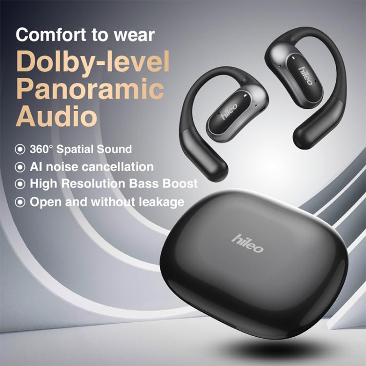Hileo Hi95 Open-Ear Bluetooth Stereo Music Wireless Earphones
