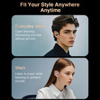 Hileo Hi95 Open-Ear Bluetooth Stereo Music Wireless Earphones