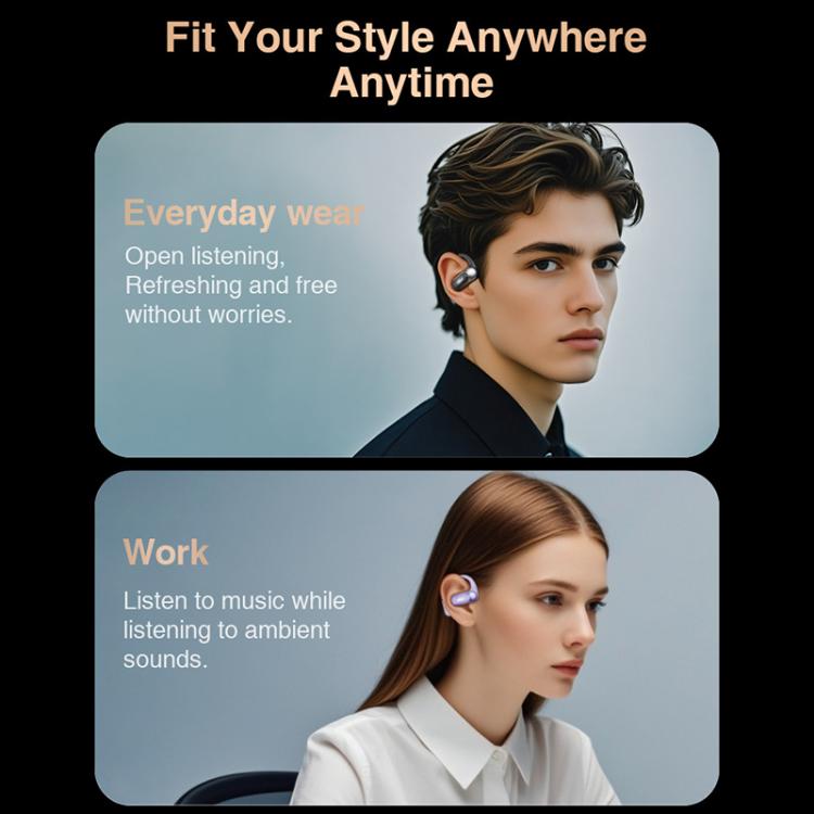 Hileo Hi95 Open-Ear Bluetooth Stereo Music Wireless Earphones