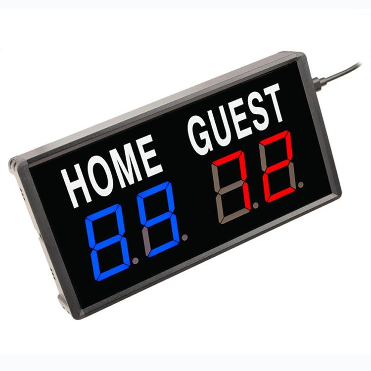 KYX--0014 LED Portable Electronic Scoreboard Remote Control Sports Game Score Record