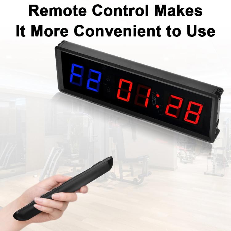 KYX--0015 1.5 inch 6-digit Cycle Interval Fitness Exercise Multi-function Timer