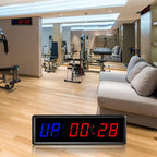 KYX--0015 1.5 inch 6-digit Cycle Interval Fitness Exercise Multi-function Timer