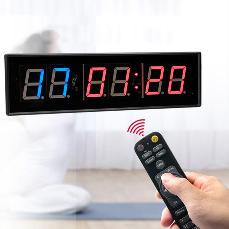 KYX--0023 2.3 inch 6-digit LED Sports Fitness Multi-function Timer