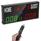 KYX--0030 13-digit LED Electronic Scoreboard Remote Control Multi-function Competition Timer