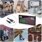 KYX--0030 13-digit LED Electronic Scoreboard Remote Control Multi-function Competition Timer