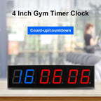 KYX--0040 4 inch 6-digit LED Sports Fitness Multi-function Timer