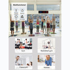 KYX--0040 4 inch 6-digit LED Sports Fitness Multi-function Timer