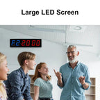 KYX--0040 4 inch 6-digit LED Sports Fitness Multi-function Timer