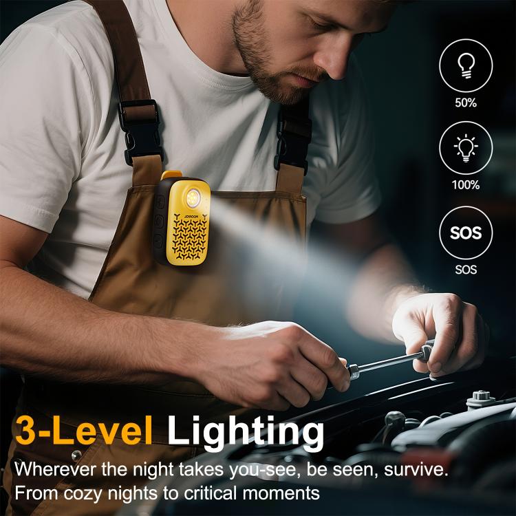 JOYROOM JR-MS03 IP67 Waterproof Portable Clip-on Magnetic Mini Bluetooth Speaker