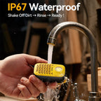 JOYROOM JR-MS03 IP67 Waterproof Portable Clip-on Magnetic Mini Bluetooth Speaker