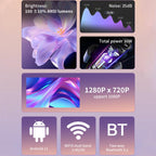 Cheerlux C1 Android Version 1280x720P 100ANSI Bluetooth 5.1 Smart Projector