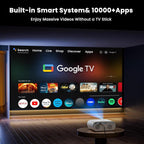 Cheerlux C10 Google TV Version 2K Dongle 1920x1080P 300ANSI Smart Projector