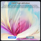 Cheerlux C58A1 Whale OS Version 1920x1080P 650ANSI Smart Projector, with Front Display