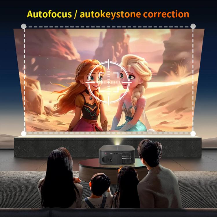 Cheerlux E2C Whale OS Version 1920x1080P 300ANSI Smart Projector