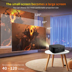 Cheerlux E2C Whale OS Version 1920x1080P 300ANSI Smart Projector