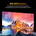 Cheerlux E2C Same Screen Version 1920x1080P 300ANSI Smart Projector