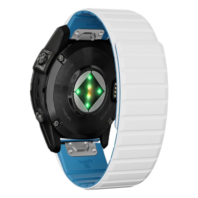 xDfind Two Color Silicone Magnetic Watch Band
