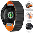 xDfind Two Color Silicone Magnetic Watch Band