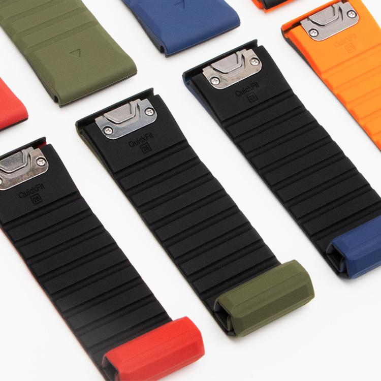 xDfind Two Color Silicone Magnetic Watch Band