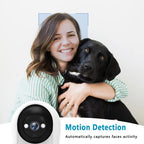 V5 3MP Home HD Full Color Two-Way Video Call Camera Support One-Click Call