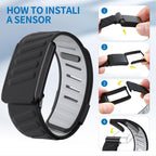 xDfind Silicone Sports Watch Band