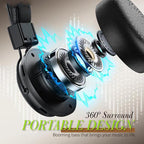 FUNK Over-ear HiFi ANC Noise Reduction Wireless Headphones, with Microphone