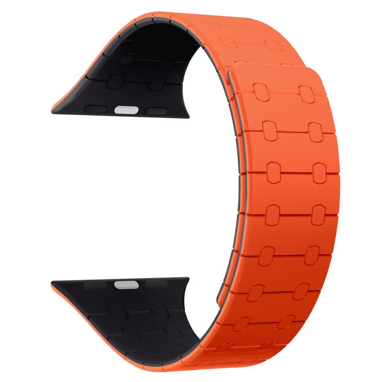 xDfind Contrasting Colors Magnetic Silicone Watch Band
