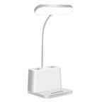 LED 3-color Pen Holder Desk Lamp Smart Voice Control Light