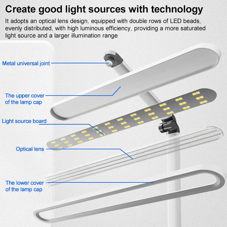 Smart Voice Control Five Brightness AA-Grade Eye Protection LED Desk lamp