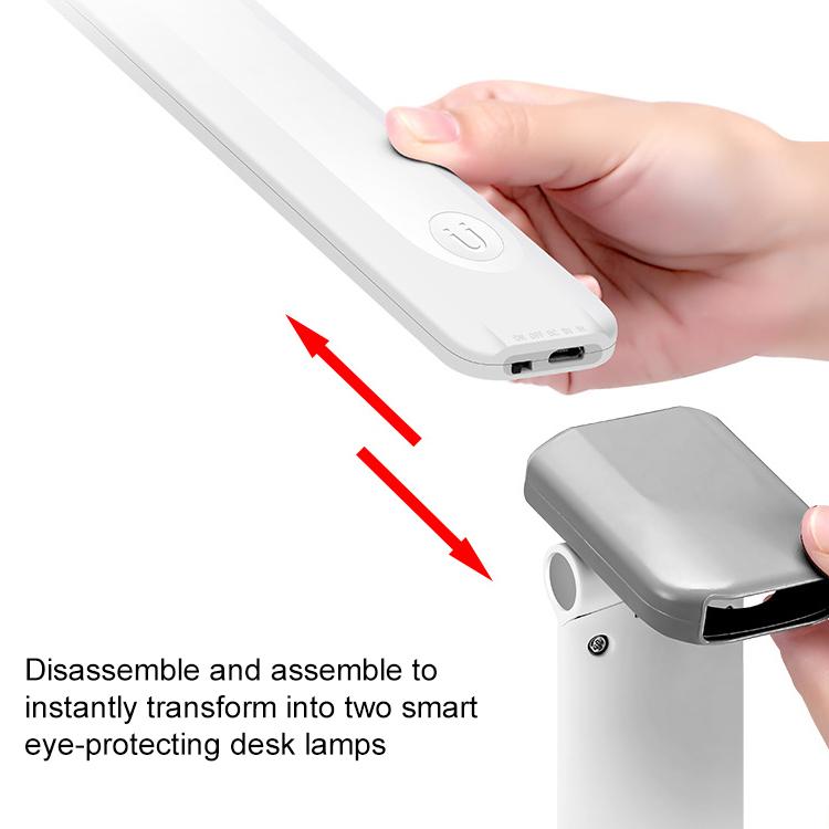 LED Magnetic Wall Mounted Light USB Charging Student Smart Desk Lamp