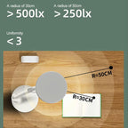 LED Natural Light AA Grade Eye Protection Foldable Study Desk Lamp