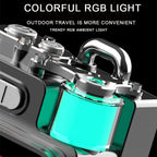 DK08 Smart LED Screen Cool Style Portable RGB Light Bluetooth Speaker