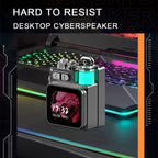 DK08 Smart LED Screen Cool Style Portable RGB Light Bluetooth Speaker