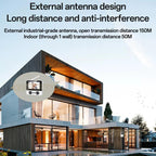 Yesido KM27 4.3 inch TFT Screen 2.4G Wireless Video Intercom Doorbell, Plug: UK Plug