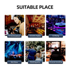 DEBRA V8 8-Channels Audio Mixer Live Recording Reverb