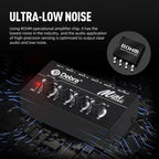 DEBRA M094 4-Channels Audio Mixer Musical Instrument Live Streaming Reverb