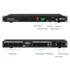 DEBRA FBX4040 DSP Feedback Suppressor Microphone Anti-howling Audio Processor