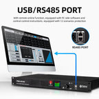 DEBRA FBX4040 DSP Feedback Suppressor Microphone Anti-howling Audio Processor