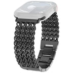 xDfind Herringbone Braided Stainless Steel Watch Band