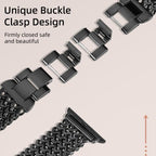 xDfind Herringbone Braided Stainless Steel Watch Band