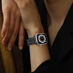 xDfind Herringbone Braided Stainless Steel Watch Band