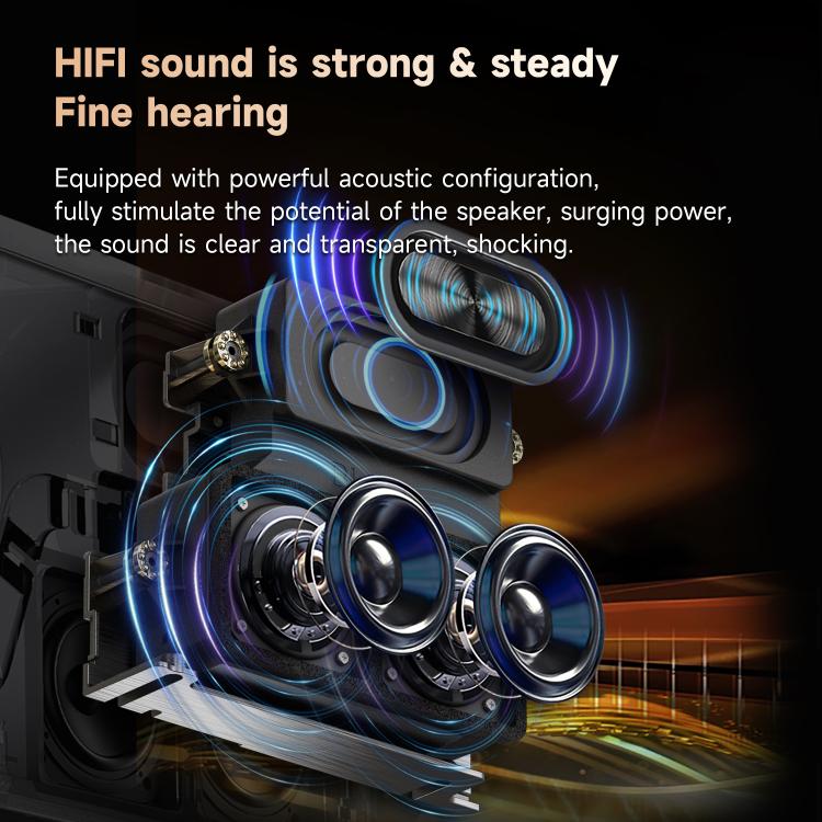 WOWOTO WWT-BL06E Android 9.0 4.45 inch LCD Display 1920x1080P 1000ANSI Smart Projector