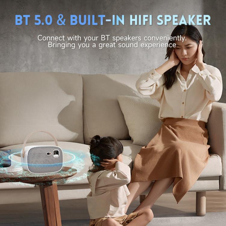 WOWOTO WWT-M8 Android 9 DLP 1920x1080P HD 300ANSI Smart Projector