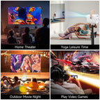 WOWOTO WWT-M8 Android 9 DLP 1920x1080P HD 300ANSI Smart Projector