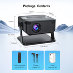 WOWOTO WWT-BL15 Android 11 LCD Display 720P 120ANSI Smart Projector