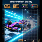 Q8 1080P 180ANSI LCD Display Smart Projector