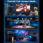 Q8 1080P 180ANSI LCD Display Smart Projector